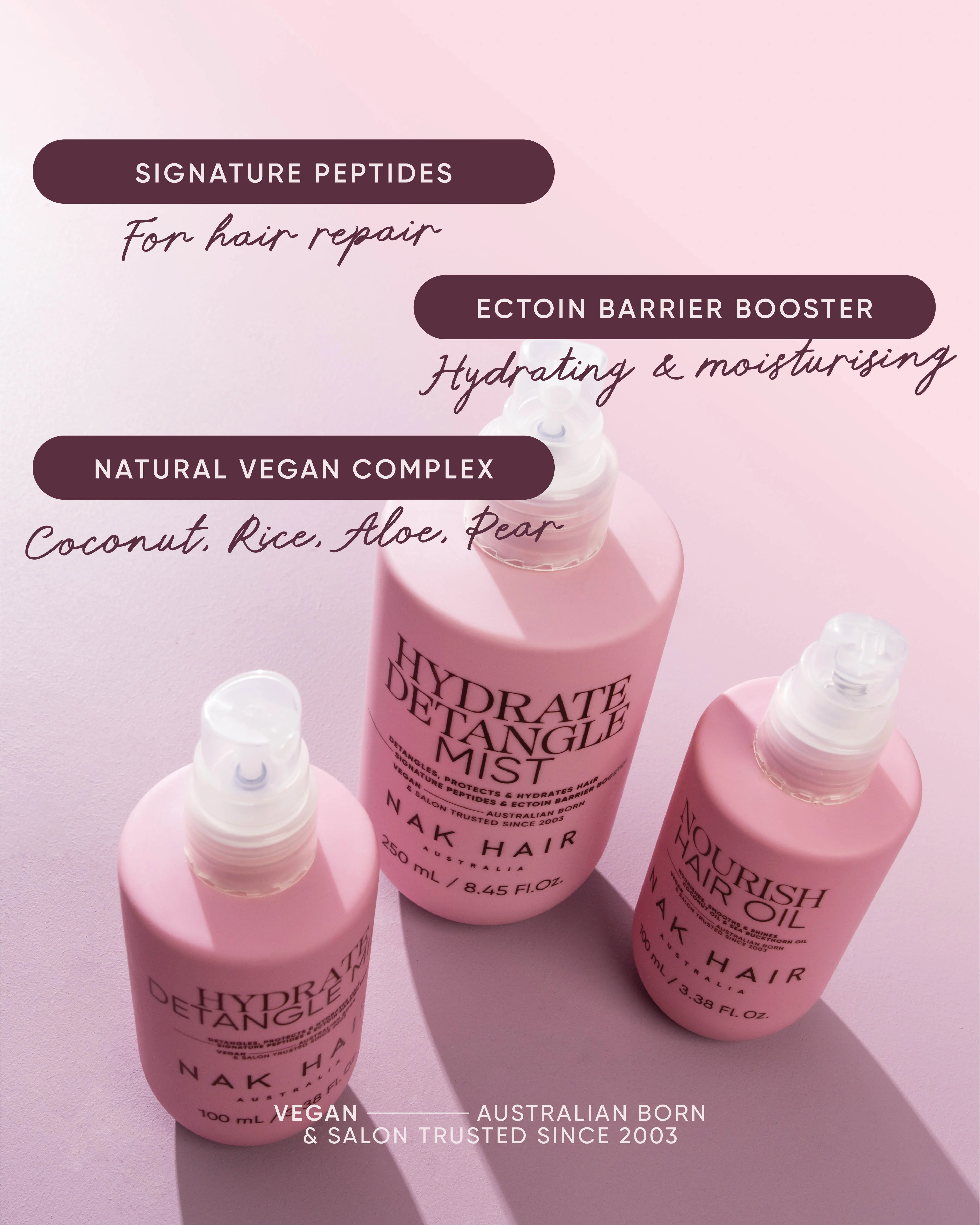 Hydrate Detangle Mist 100ml - Image 3