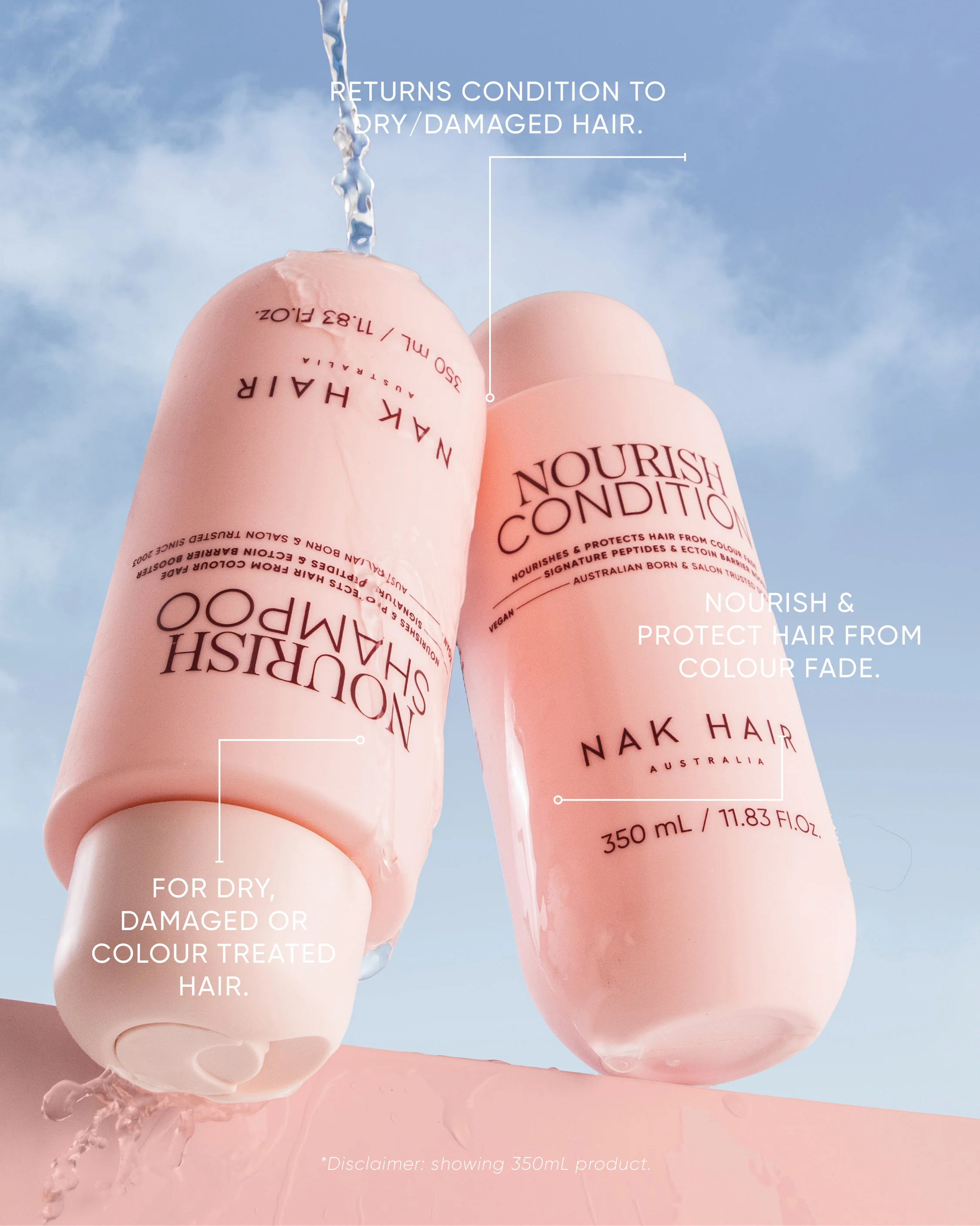 Nourish Shampoo & Condition Deluxe Size Duo - Image 3