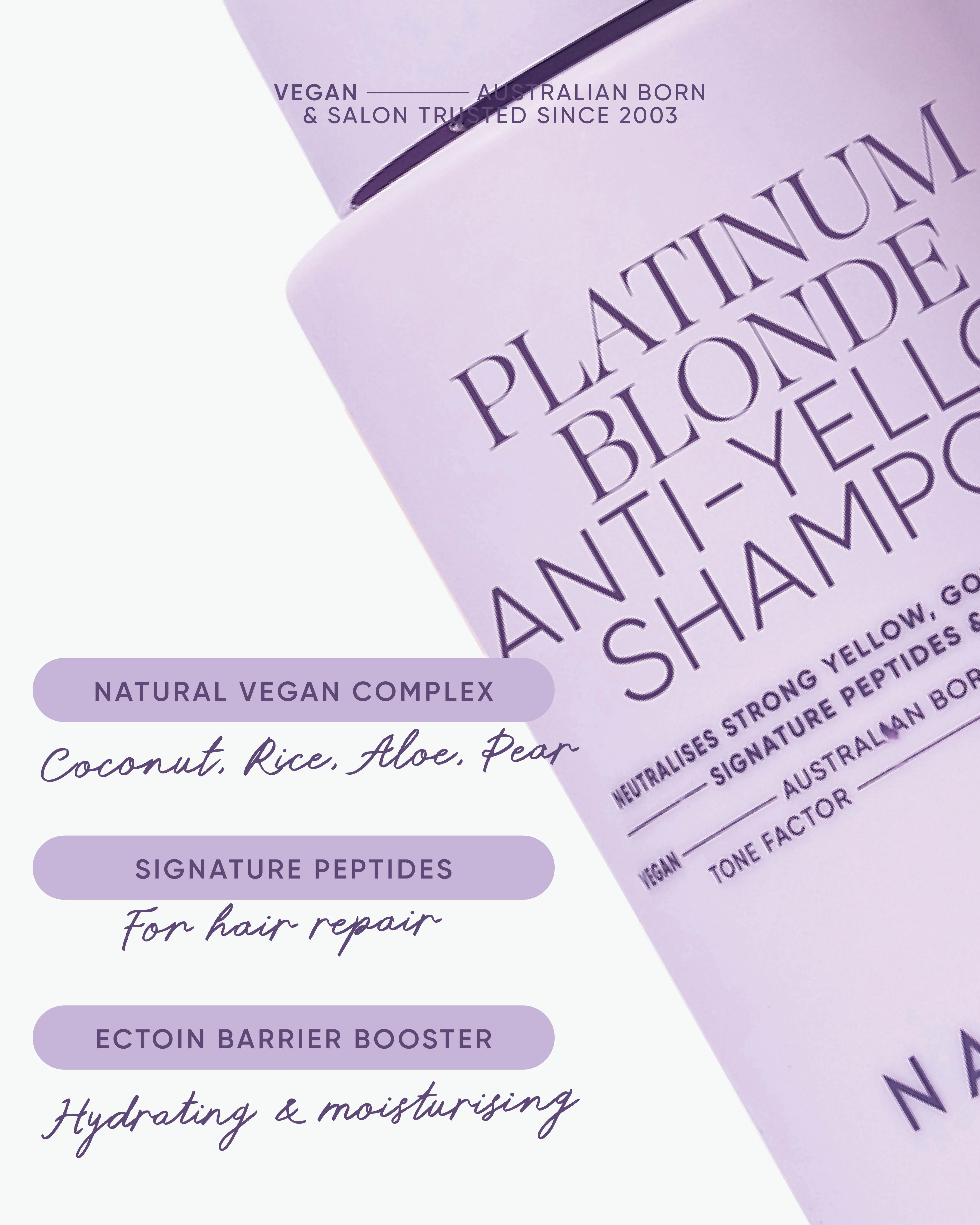 Platinum Blonde Anti-Yellow Shampoo - Image 6