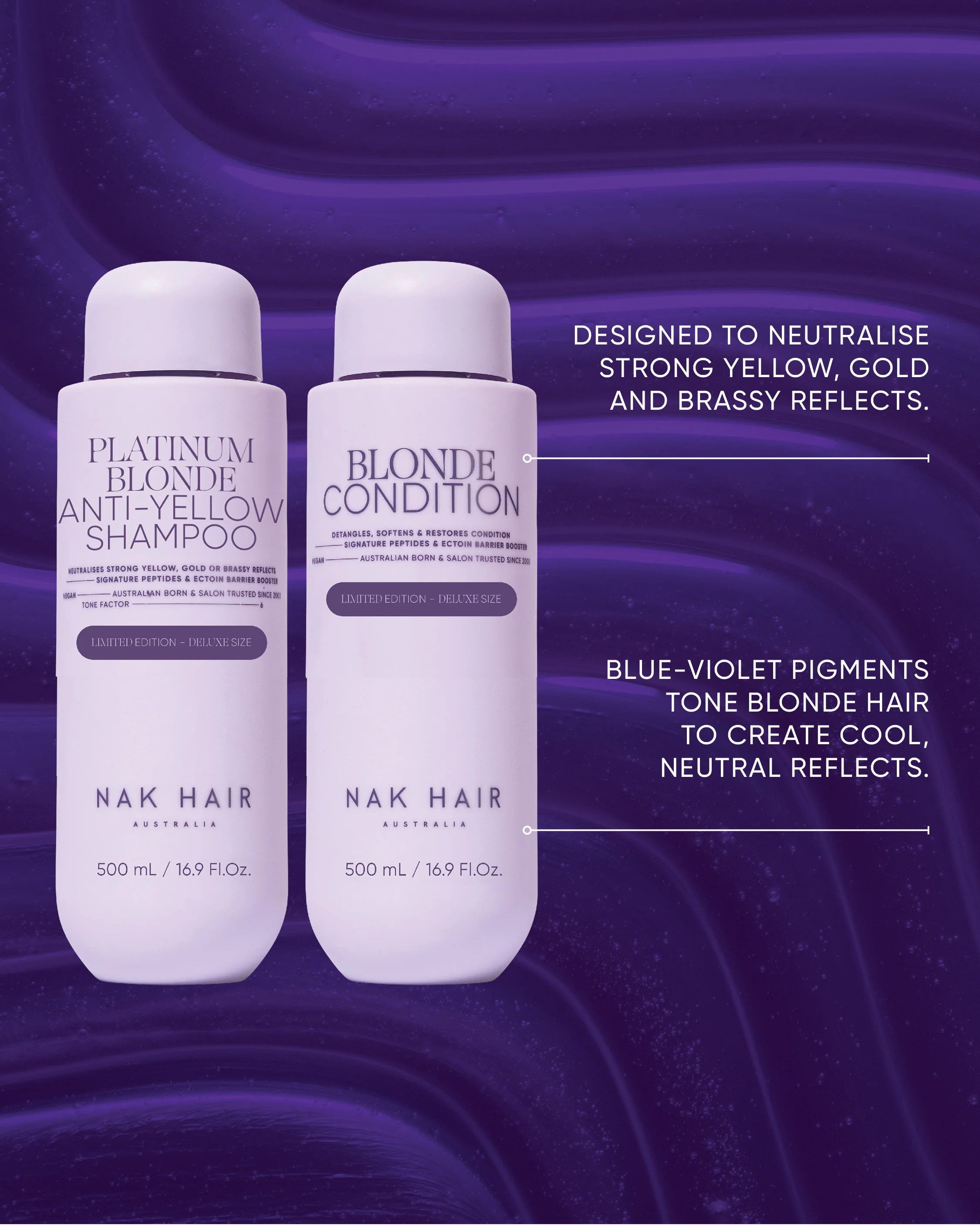 Platinum Blonde Shampoo and Blonde Condition Deluxe Size Duo - Image 3